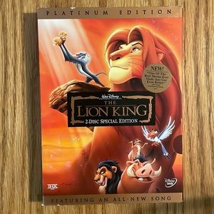 The Lion King - Platinum Edition 2-disc DVD special